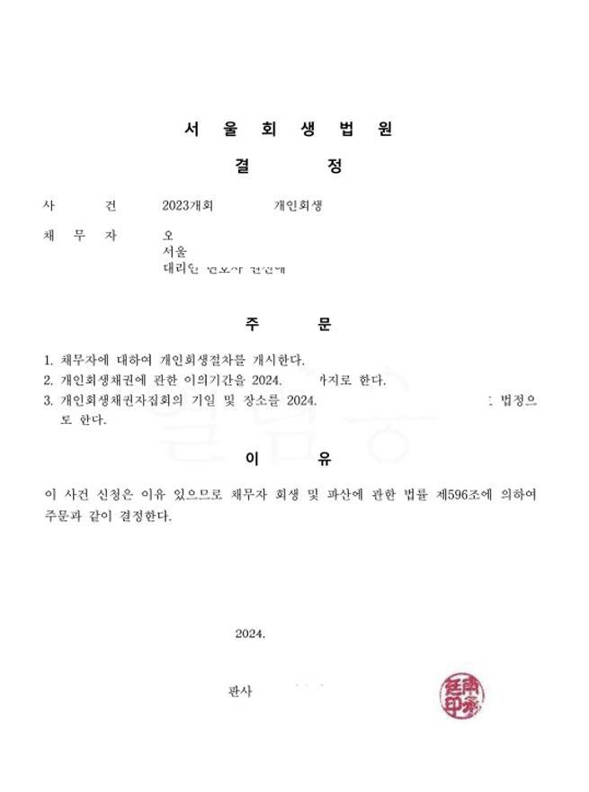 코인채무 88% 탕감